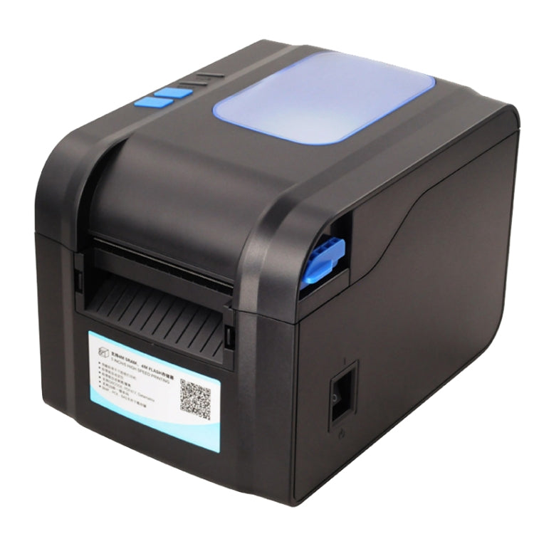 Xprinter XP-370B Barcode Printer Self-adhesive QR Code Printer Label Clothing Tag Thermal Ticket Machine(UK Plug) - Printer by Xprinter | Online Shopping UK | buy2fix