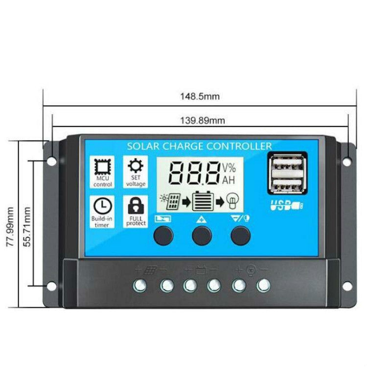 Street Lamp Smart Lighting Charging Solar Controller, Model: RBL-20A - Consumer Electronics by buy2fix | Online Shopping UK | buy2fix