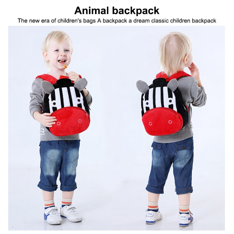 Kids 3D Animal Velvet Backpacks Children Cartoon Kindergarten Toys Gifts School Bags(Dinosaur) - Kids Bags by buy2fix | Online Shopping UK | buy2fix