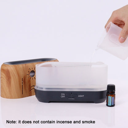 Desktop 3D Simulation Flame Incense Smoked Machine Humidifier, Colour:Gray(UK Plug) - Home & Garden by buy2fix | Online Shopping UK | buy2fix