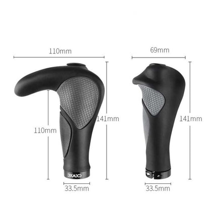 1 Pair CXWXC Bicycle Handlebar Cover Mountain Bike Bullhorn Rubber Handlebar Cover Riding Accessories, Style:HL-G233 - Bicycle Grips by CXWXC | Online Shopping UK | buy2fix