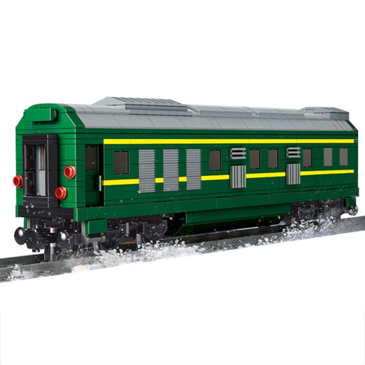 12001cx NJ2 Internal Combustion Locomotive Remote Control Green Train Puzzle Assembled Building Block Children Toy Model - Building Blocks by buy2fix | Online Shopping UK | buy2fix
