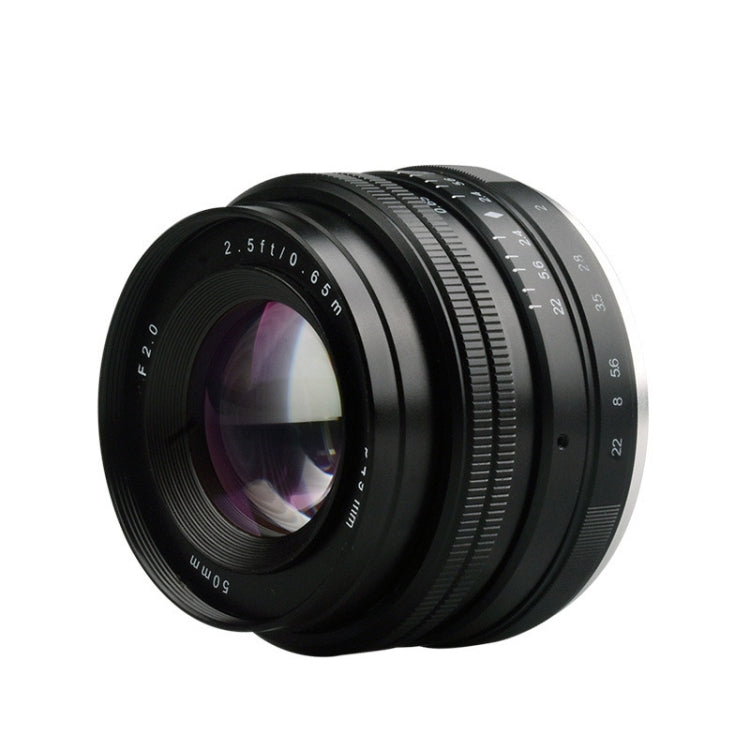 LIGHTDOW EF 50mm F2.0 USM Portrait Standard Focus Lens for Canon - Auxiliary Lens by LIGHTDOW | Online Shopping UK | buy2fix