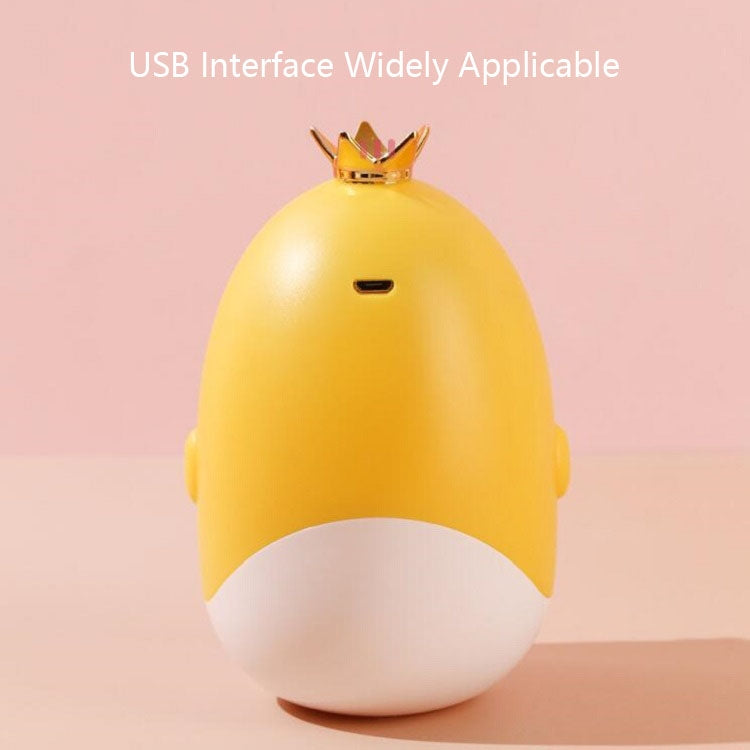 Cute Chicken Crown Office Desktop USB Humidifier Home Mute Aroma Diffuser(Light Pink) - Home & Garden by buy2fix | Online Shopping UK | buy2fix