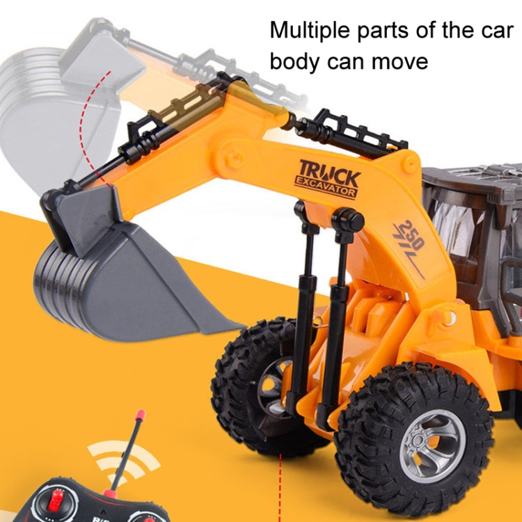 Wireless Remote Control 5-Way Charging Electric Engineering Vehicle Model(Excavator) - RC Cars by buy2fix | Online Shopping UK | buy2fix