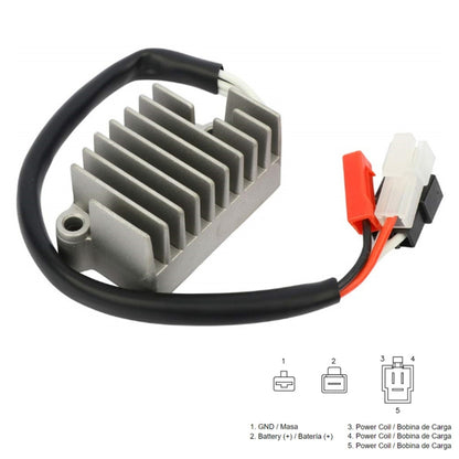 2008B.1 Motorcycle Rectifier For 3JP-81960-01-00 / Yamaha Vmax 1200 - In Car by buy2fix | Online Shopping UK | buy2fix