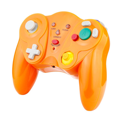 HY-5201 2.4HGz Wireless Gamepad For Nintendo NGC, Color of the product: Orange - Gamepads by buy2fix | Online Shopping UK | buy2fix