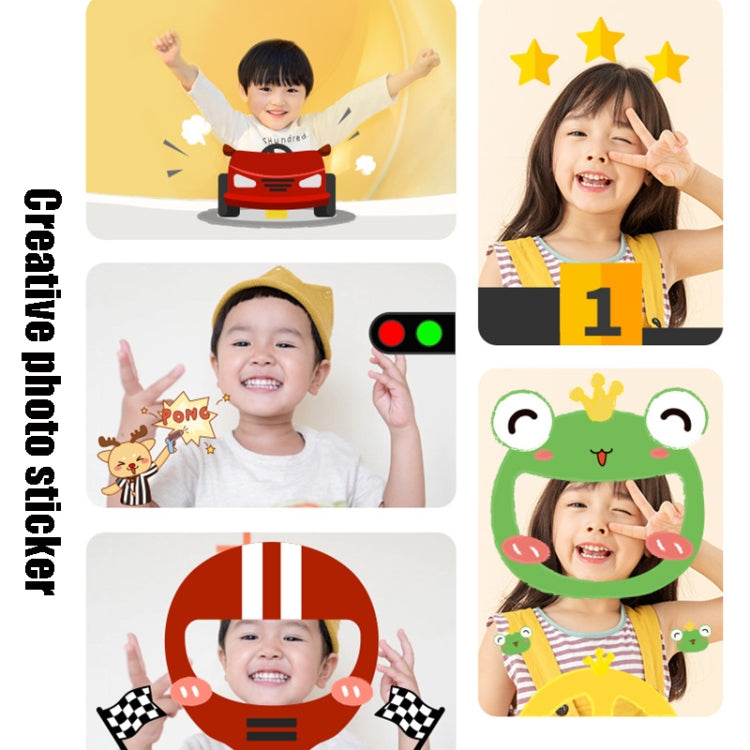 C4 Children WiFi Racing Style Touch Screen Dual-Lens Digital Camera with 32GB TF Memory(Yellow) - Consumer Electronics by buy2fix | Online Shopping UK | buy2fix