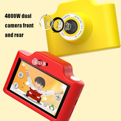 C4 Children WiFi Racing Style Touch Screen Dual-Lens Digital Camera with 32GB TF Memory(Yellow) - Consumer Electronics by buy2fix | Online Shopping UK | buy2fix