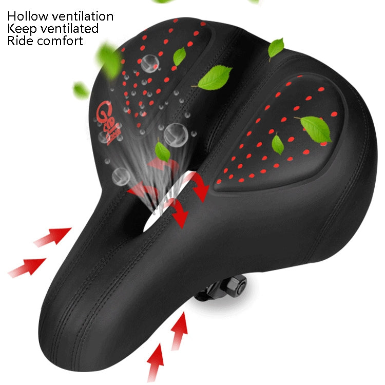 Bicycle Riding Seat Silicone Bicycle Seat Bicycle Saddle(Red) - Outdoor & Sports by buy2fix | Online Shopping UK | buy2fix