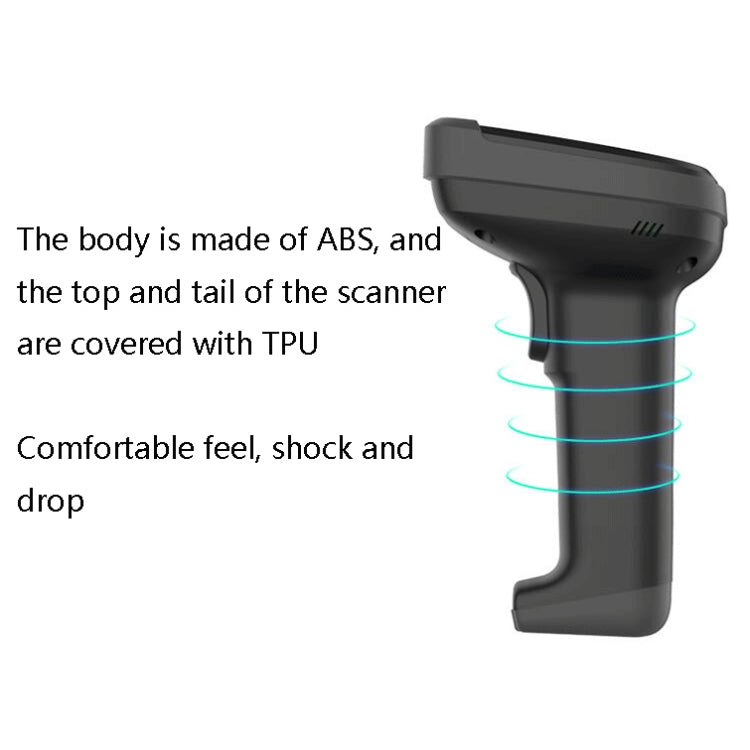 Deli 14952 Supermarket Cashier One-Dimensional QR Code Scanning Gun, Model: Black Wired - Barcode Scanner by Deli | Online Shopping UK | buy2fix