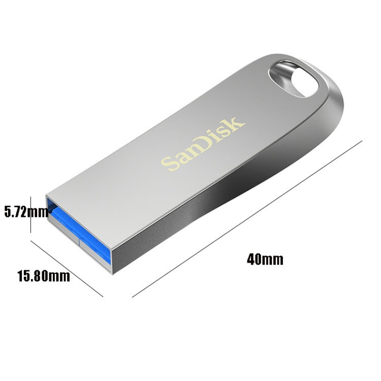 SanDisk CZ74 High Speed Metal Flash Disk USB 3.1 Car U Disk, Capacity: 128GB - USB Flash Drives by SanDisk | Online Shopping UK | buy2fix