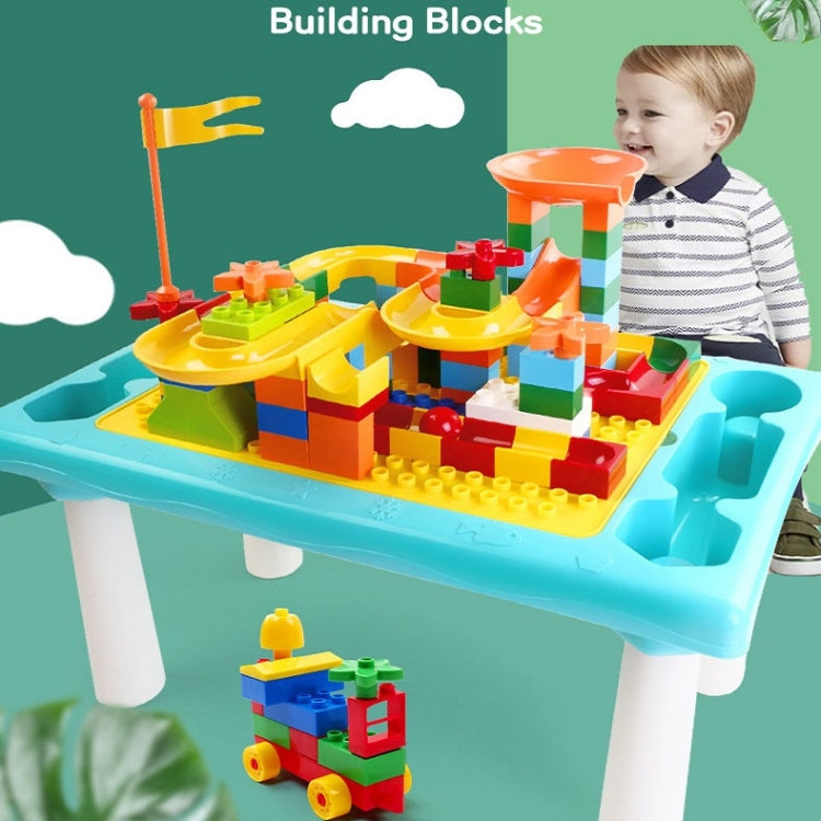 Multifunctional Building Table Learning Toy Puzzle Assembling Toy For Children, Style: 76 Blocks - Building Blocks by buy2fix | Online Shopping UK | buy2fix