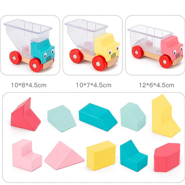 Puzzle Children Toy Gifts Interactive Children Early Education Puzzle Building Blocks, Style: Truck Loading - Building Blocks by buy2fix | Online Shopping UK | buy2fix