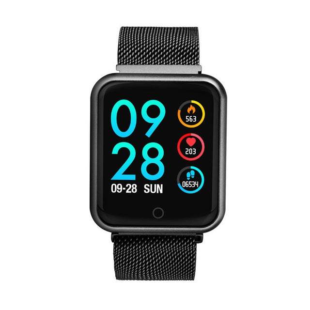 P68 Smart Watches Heart Rate Monitor Blood Pressure Activity Tracker - Smart Wear by buy2fix | Online Shopping UK | buy2fix