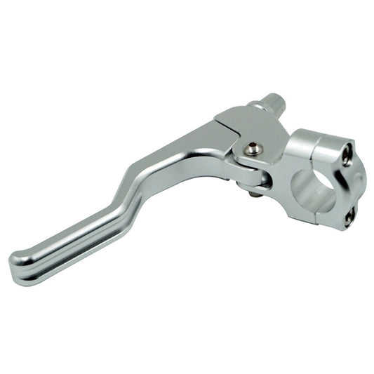 ATV Clutch Hand Brakes CNC Aluminum Alloy 22mm Handle Holder Universal Handbrake(Silver) - Motorbike Brakes by buy2fix | Online Shopping UK | buy2fix