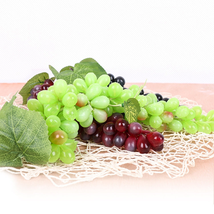 4 Bunches 60 Granules Agate Grapes Simulation Fruit Simulation Grapes PVC with Cream Grape Shoot Props - Camera Accessories by buy2fix | Online Shopping UK | buy2fix