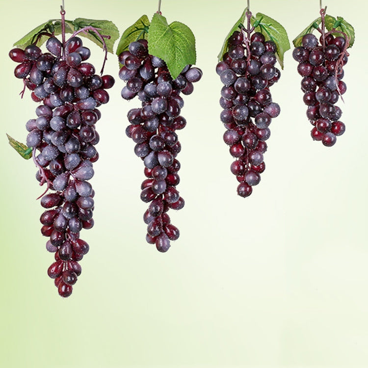 4 Bunches 60 Purple Grapes Simulation Fruit Simulation Grapes PVC with Cream Grape Shoot Props - Camera Accessories by buy2fix | Online Shopping UK | buy2fix