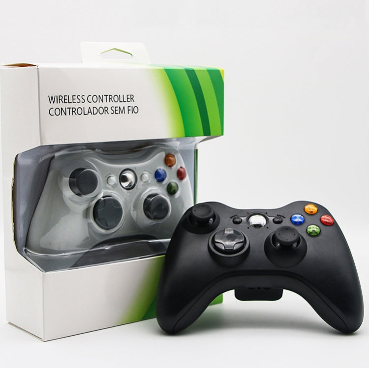 2.4G Wireless Game Controller For Xbox 360(Black) - Gamepad by buy2fix | Online Shopping UK | buy2fix