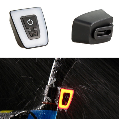 USB Bike Tail Light Night Riding Road Bike Tail Light Safety Warning Light - Taillights by buy2fix | Online Shopping UK | buy2fix