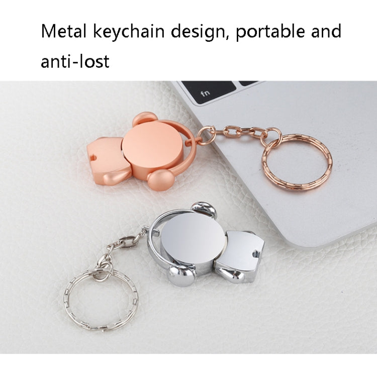 Y01 Metal Musician Car Cartoon Style U Disk, Capacity: 8GB(Rose Gold) - USB Flash Drives by buy2fix | Online Shopping UK | buy2fix