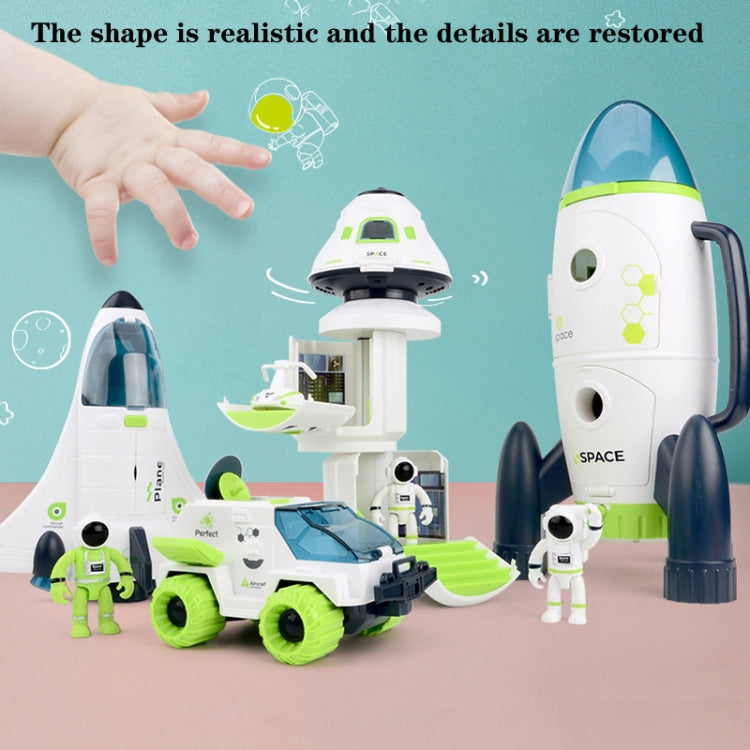 Simulation Sound And Light DIY Assembled Aviation Model Science And Education Toys, Colour: Space Truck - Model Toys by buy2fix | Online Shopping UK | buy2fix