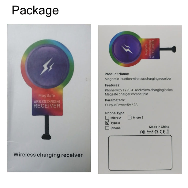 WHQ010 5V 2A Magnetic Wireless Charging Receiver Induction Patch(Android Reverse) - Mobile Accessories by buy2fix | Online Shopping UK | buy2fix