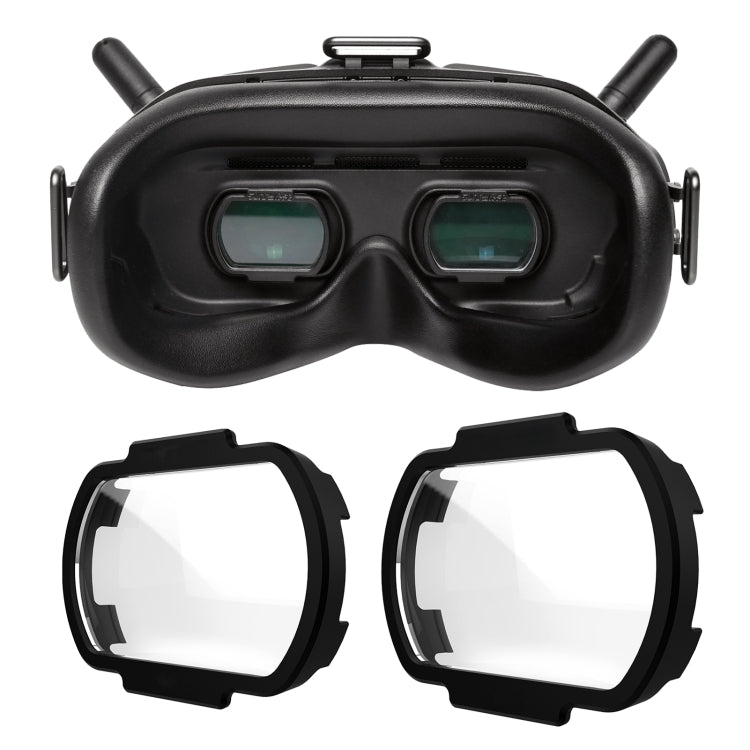 Sunnylife FV-Q9334 2 PCS Myopia Lens Nearsighted Corrective Aspherical Lens for DJI FPV Goggles V2, Colour: 400 Degree - DJI & GoPro Accessories by Sunnylife | Online Shopping UK | buy2fix