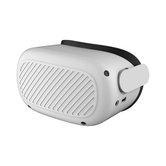 VR Glasses Silicone Waterproof Dust-Proof And Fall-Proof Protective Shell For Oculus Quest2(White) - Consumer Electronics by buy2fix | Online Shopping UK | buy2fix