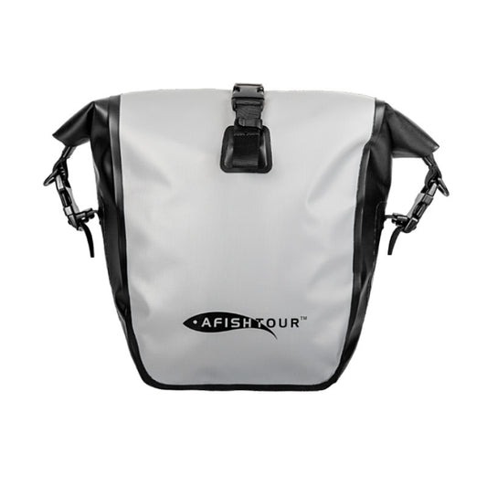 AFISHTOUR FB2039 Outdoor Sports Waterproof Bicycle Bag Large Capacity Cycling Bag, Size: 25L(Grey) - Bicycle Bags by AFISHTOUR | Online Shopping UK | buy2fix