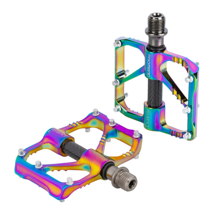 1 Pair PROMEND Three Peilin Bearing Aluminum Alloy CNC Bicycle Colorful Pedal PD-R87CY - Pedals by PROMEND | Online Shopping UK | buy2fix