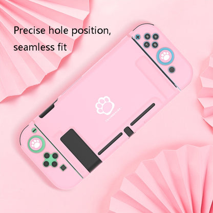 IINE L373 Plastic Shell + Split Protective Cover + Rocker Cap For Nintendo Switch(Full Pink Set) - Cases by IINE | Online Shopping UK | buy2fix