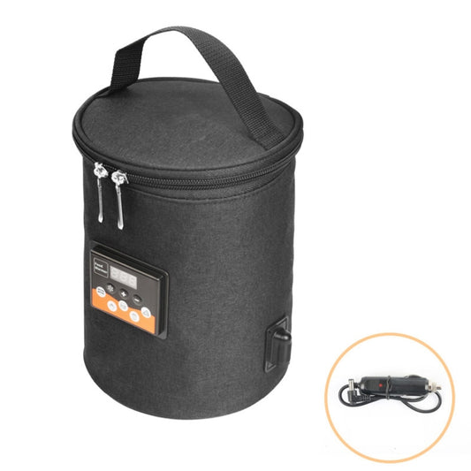 Car Outdoor Bottle Wipes Food Heating Warm Bag Temperature Adjustable Bottle Warmer (Black) - In Car by buy2fix | Online Shopping UK | buy2fix