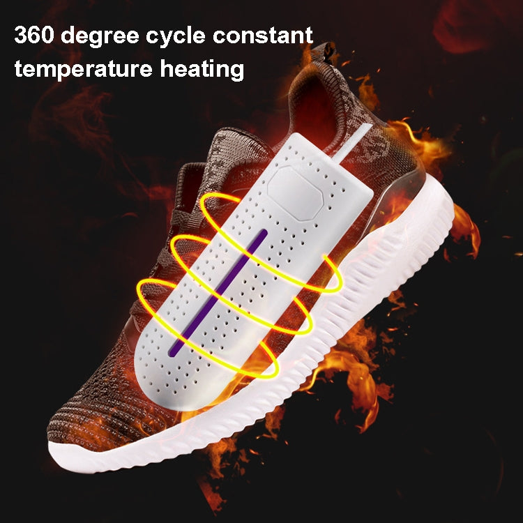 10W Household Shoe Dryer Shoe Deodorant Shoe Dryer Smart Timed Folding Shoe Baker Socks Dryer With Purple Lamp EU Plug - Home & Garden by buy2fix | Online Shopping UK | buy2fix