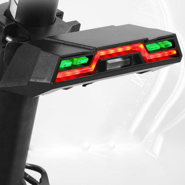 WEST BIKING Mountain Bike Wireless Remote Control USB Charging Riding Warning Turning Light(Remote Steering Taillight) - Taillights by WEST BIKING | Online Shopping UK | buy2fix