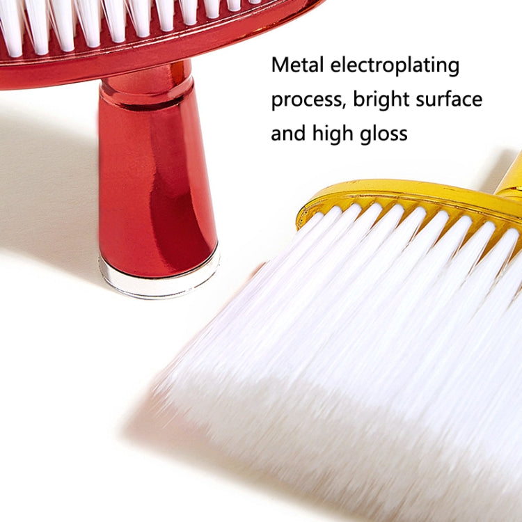 P6424 Hairdresser Sweeping Hair Brushes Hairdressing Nylon Soft Cleaning Brushes Home Hair Salons Shaving Broken Hair Brushes(Silver) - Hair Trimmer by buy2fix | Online Shopping UK | buy2fix