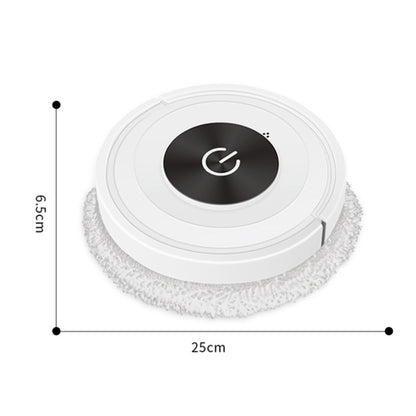 K777 Automatic Smart Sweeping Machine Dry Wet Two-Purpose Mopping Machine Imitation Artificial Rubber(Elegant White) - Consumer Electronics by buy2fix | Online Shopping UK | buy2fix