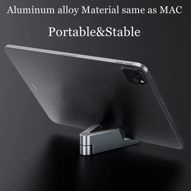 Boneruy T1  Aluminum Alloy Folding Mobile Phone Stand Tablet Computer Stand (Orange) - Desktop Holder by buy2fix | Online Shopping UK | buy2fix