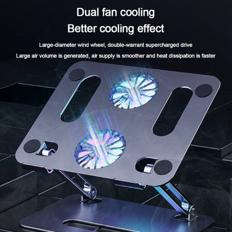 BONERUY P43F Aluminum Alloy Folding Computer Stand Notebook Cooling Stand, Colour: Silver - Computer & Networking by BONERUY | Online Shopping UK | buy2fix