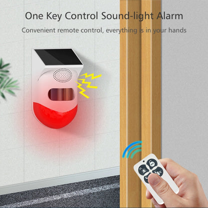 Outdoor Waterproof Solar Infrared Alarm, Spec: Remote Control - Security by buy2fix | Online Shopping UK | buy2fix