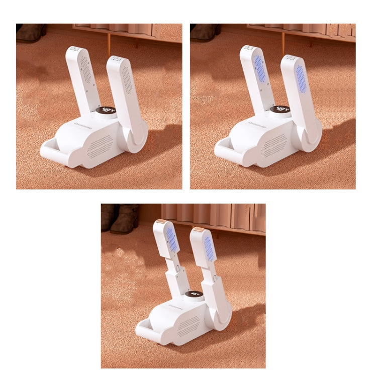 CDN-ML18T Fold UV Style Telescopic Folding Smart Shoe Dryer, CN Plug - Home & Garden by buy2fix | Online Shopping UK | buy2fix