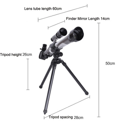 C2130 20X-40X HD Astronomical Telescope With Multi-Eyepiece(As Show) - Monocular Binoculars by buy2fix | Online Shopping UK | buy2fix