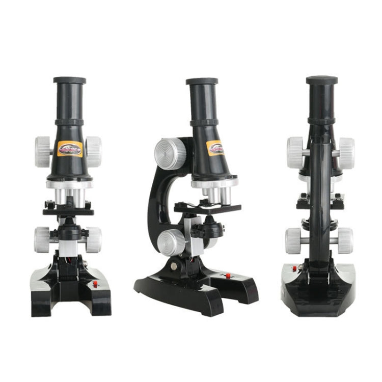 C2119 Children Early Education HD 450X Microscope Toy(Black) - Consumer Electronics by buy2fix | Online Shopping UK | buy2fix