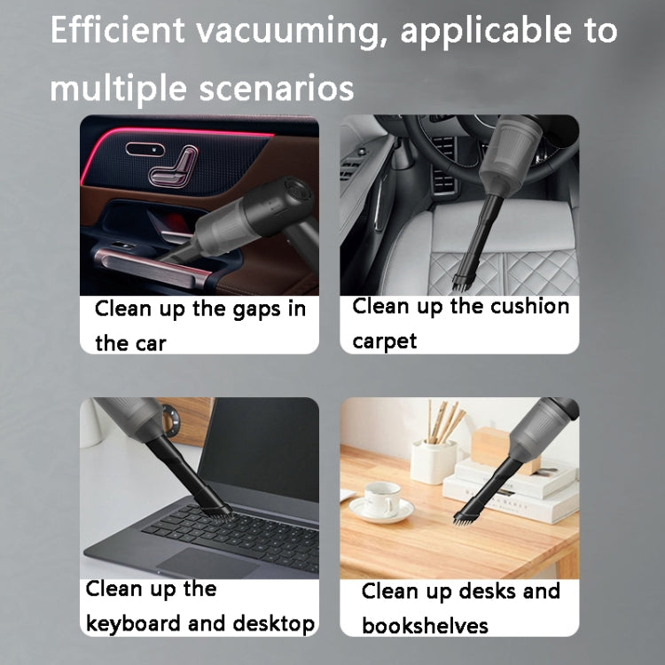 FL-8803 Portable Handheld Car Vacuum Cleaner, Style: 12V Car Plug-in (White) - In Car by buy2fix | Online Shopping UK | buy2fix