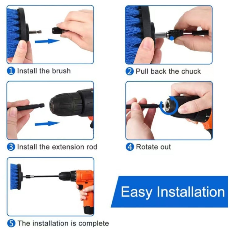 21 PCS / Set  A Outlet Slit Cleaning Brush Drilling Brush - In Car by buy2fix | Online Shopping UK | buy2fix