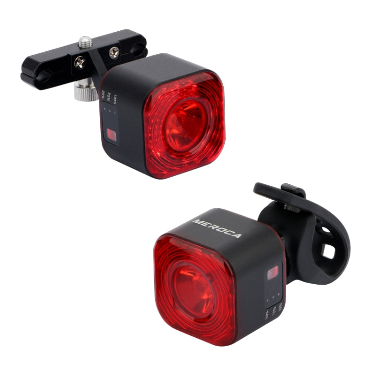 MEROCA XC02 Smart Light-Sensitive Brake Induction Taillight(Pipe Mounting) - Taillights by MEROCA | Online Shopping UK | buy2fix