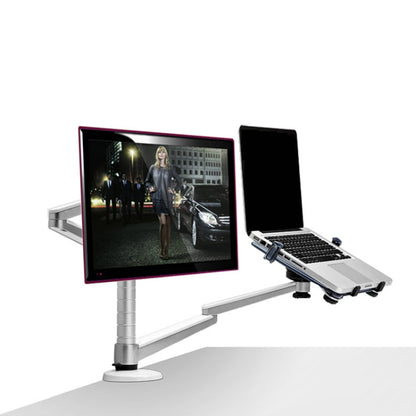 OA-7X Laptop Monitor Desktop Lifting Bracket(Silver) - Computer & Networking by buy2fix | Online Shopping UK | buy2fix