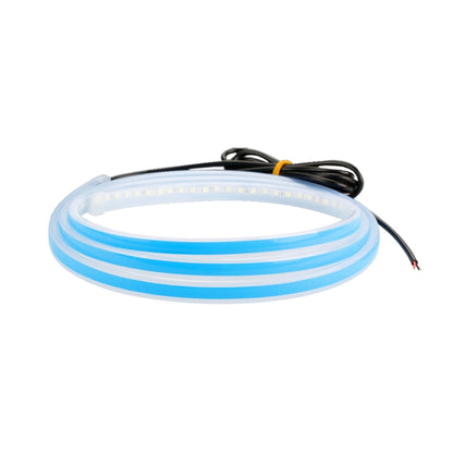 Car LED Streamer Decorative Hood Atmosphere Lights, Style: Monochrome Blue Light(1.5m) - In Car by buy2fix | Online Shopping UK | buy2fix