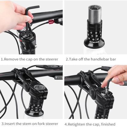 CXWXC MTB Road Bike Adjustable Stem Ultralight Aluminum Alloy Bike Stem(90mm) - Outdoor & Sports by buy2fix | Online Shopping UK | buy2fix