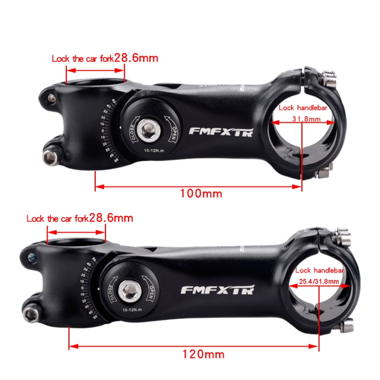 FMFXTR Mountain Bike Adjustable Angle Handlebar Riser, Specification: Upgrade 31.8x100mm - Outdoor & Sports by FMFXTR | Online Shopping UK | buy2fix